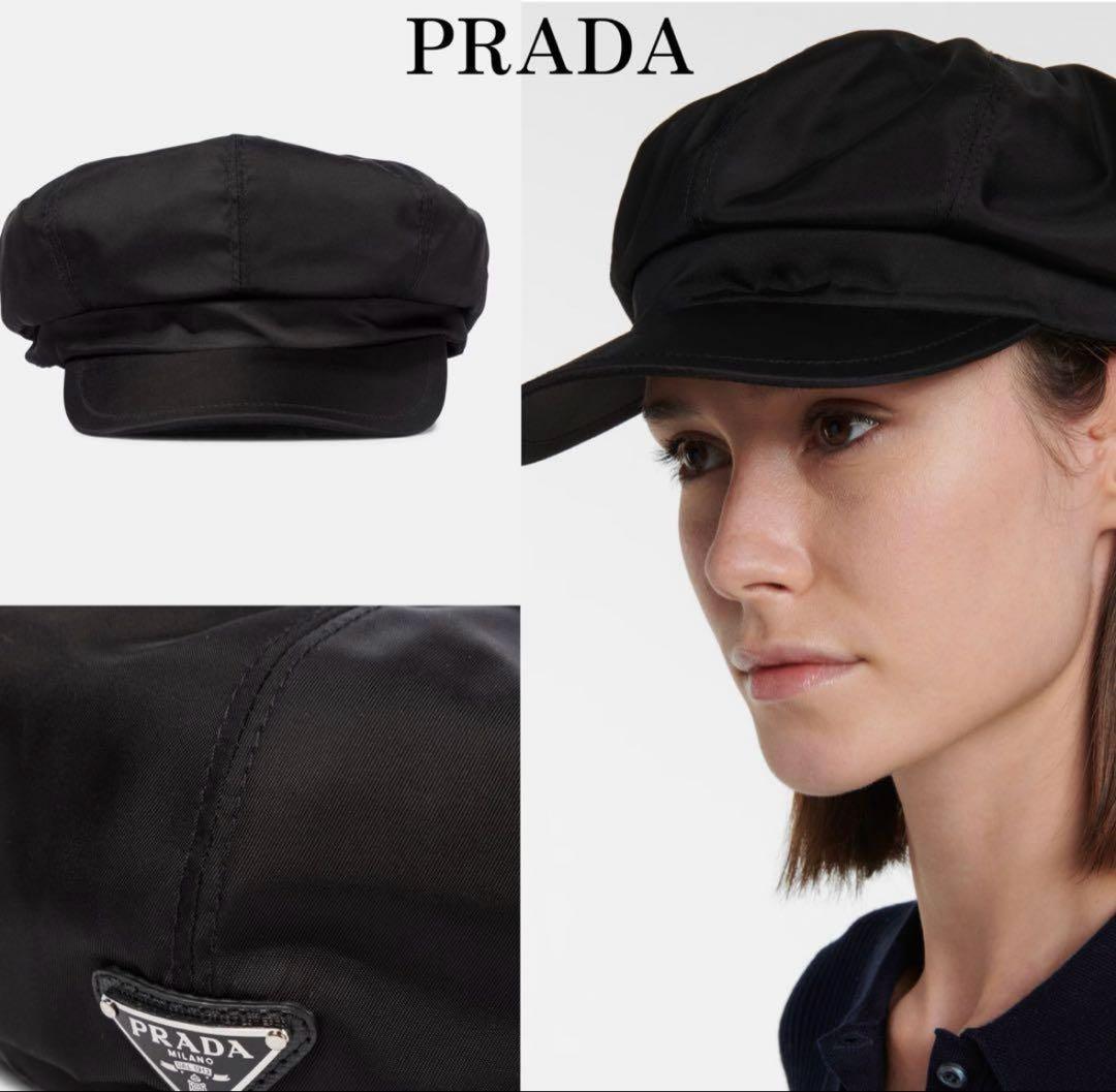 h*k様 プラダ　ハンチング　ブラック　M