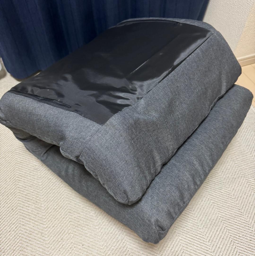 【新品】ニトリ　 リクライニング　回転座椅子　グレー