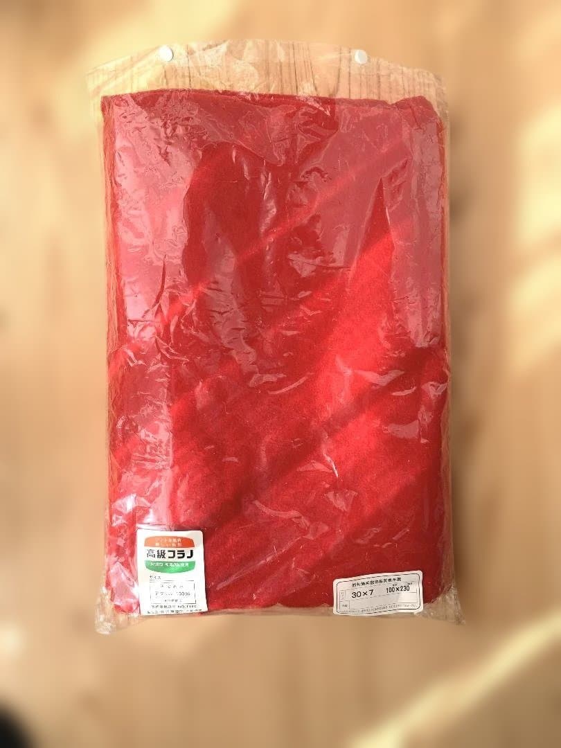 雛壇 ５段 桐 (＋赤フェルトと金屏風) 雛人形