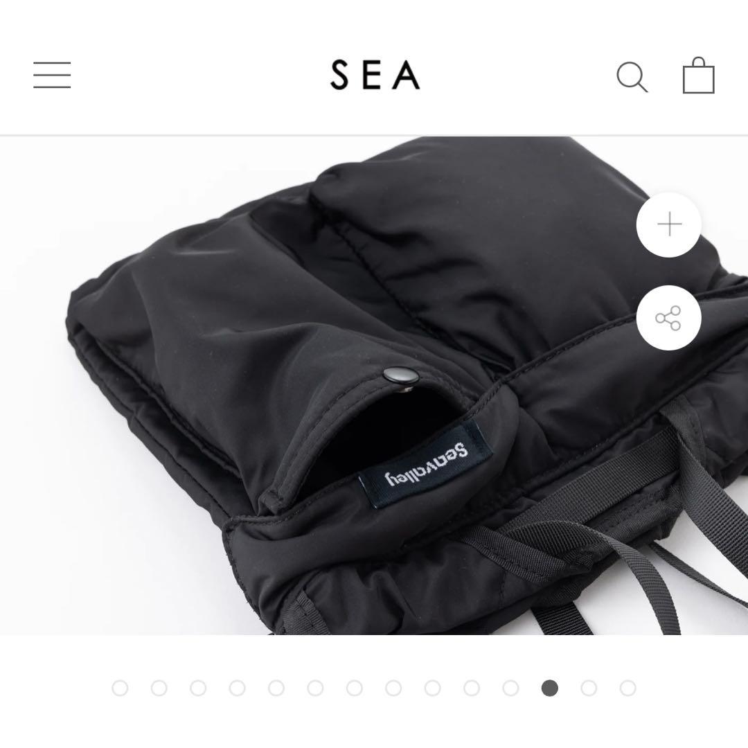 SEAVALLEY MINI HELMET BAG SEA JAPAN シー
