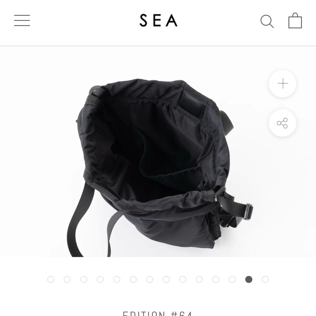 SEAVALLEY MINI HELMET BAG SEA JAPAN シー