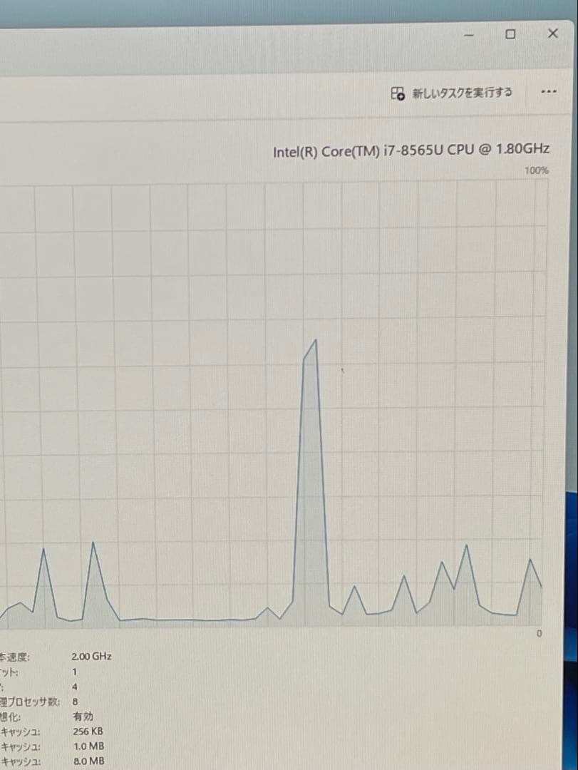Windowsデスクトップ ESPRIMO FH73/E1 i7-8565 8GB 512GB SSD