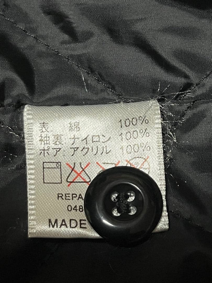 SKULLWORKS スカルプリント モッズコート　黒　美品！