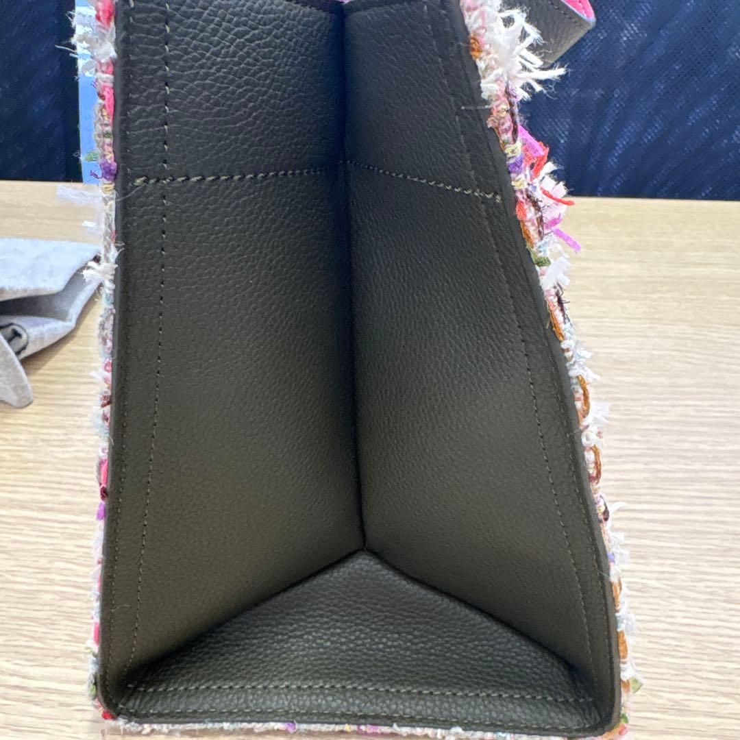 『美品』ADMJ マルチカラートートバッグ 収納袋付き