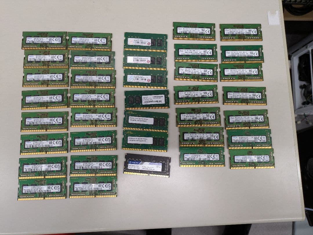 4GB DDR4 PC4　ノートパソコン用　37枚