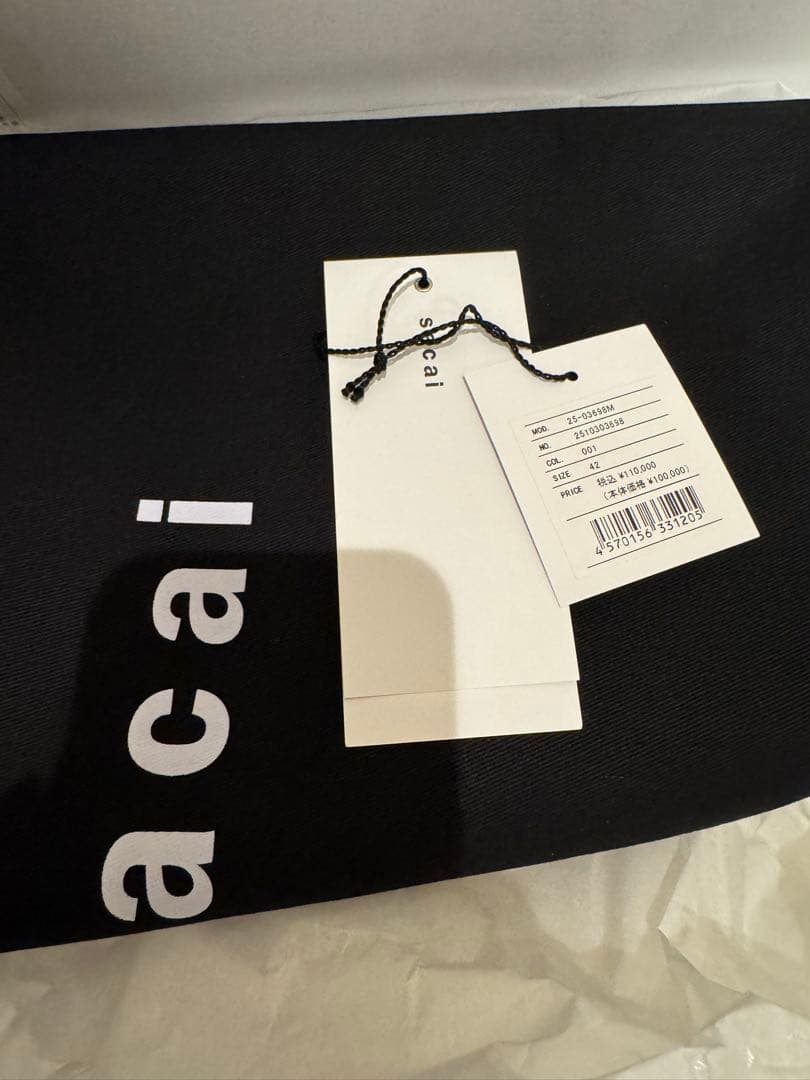 靴 sacai 25SS Boat Shoes