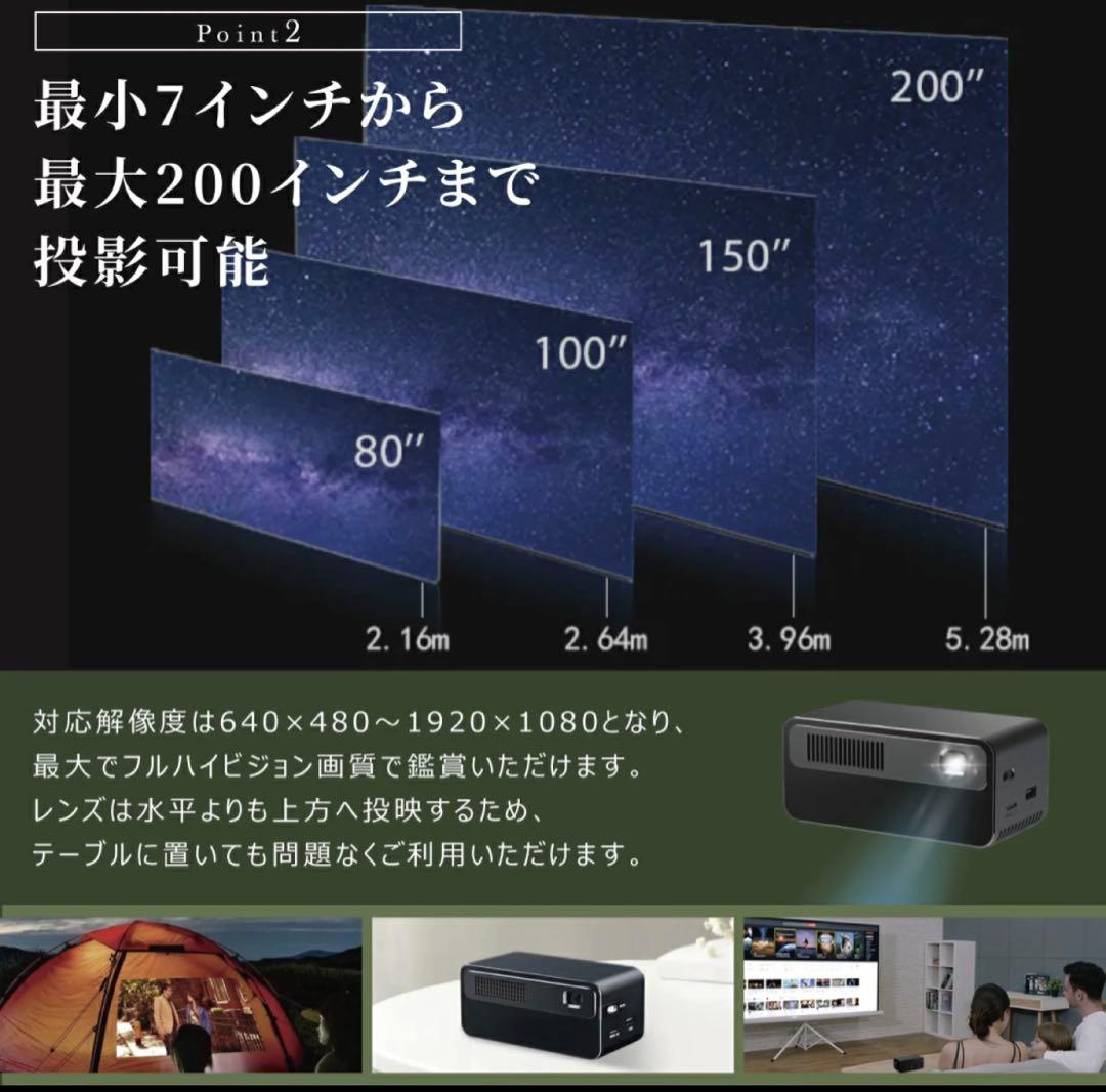 K フェリクロス 超小型プロジェクター PicoCube H300