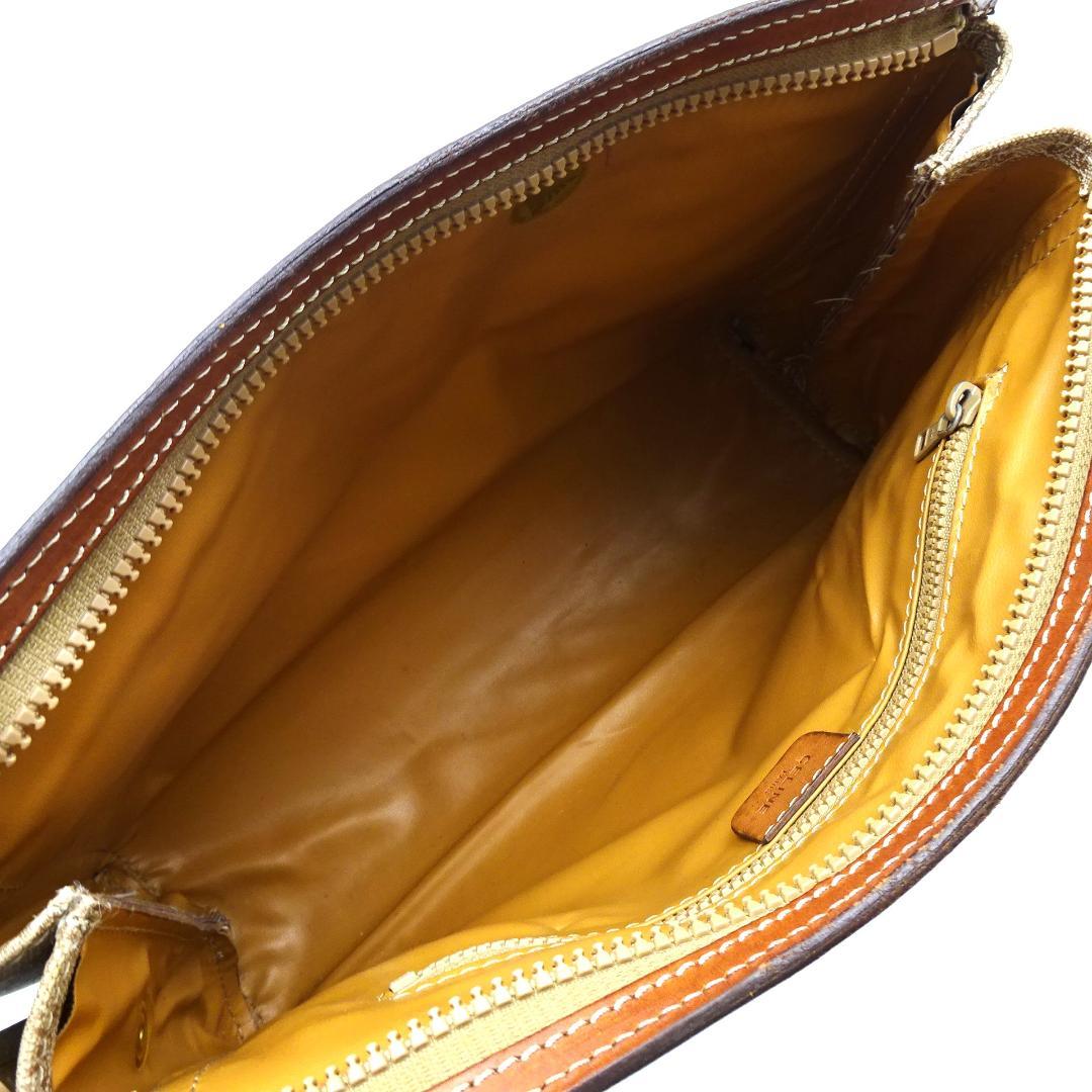 02202-1【セリーヌ】マカダム柄/クラッチバッグ/セカンドバッグ