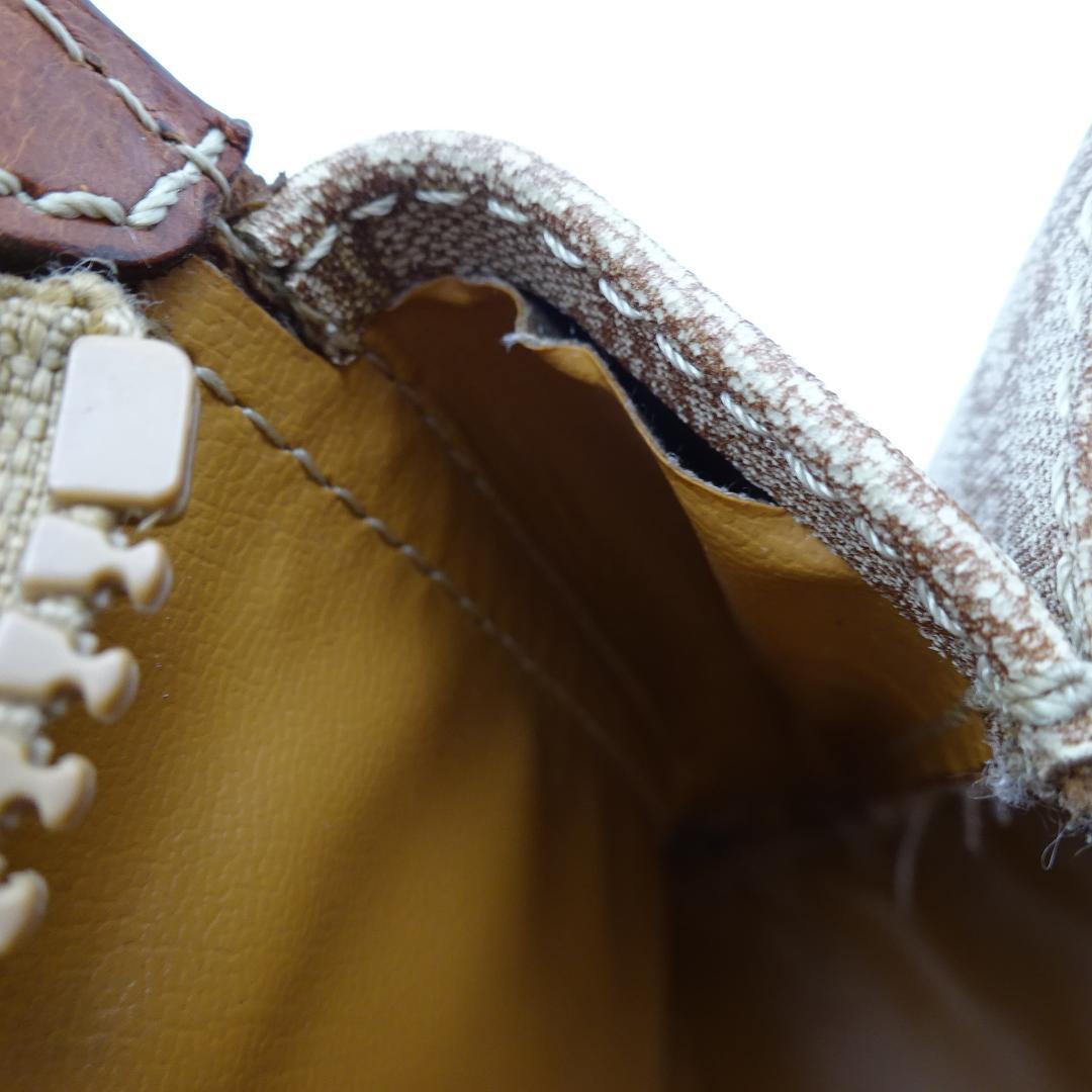 02202-1【セリーヌ】マカダム柄/クラッチバッグ/セカンドバッグ