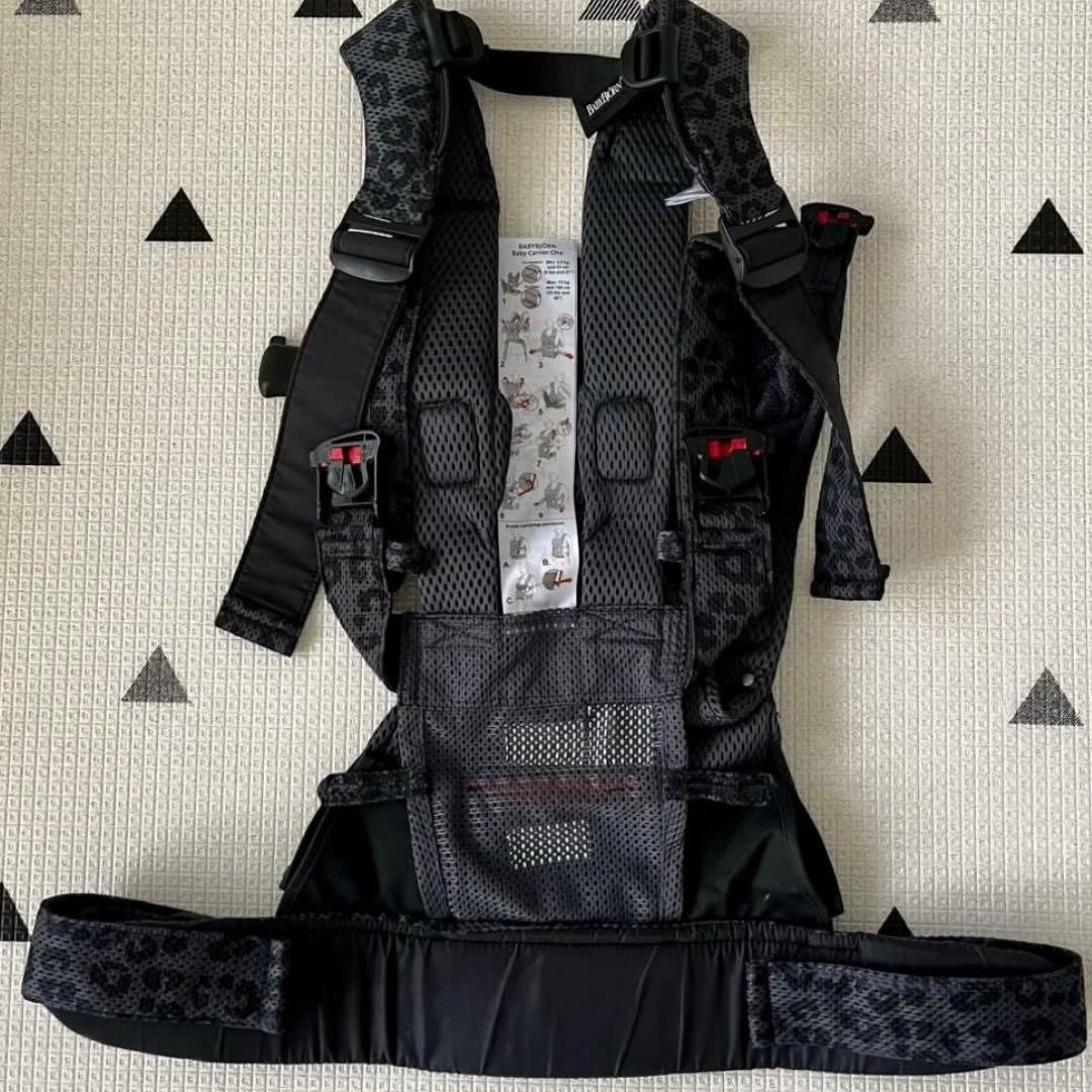 美品 希少 ベビービョルン 抱っこ紐 ONE KAI Air レオパード