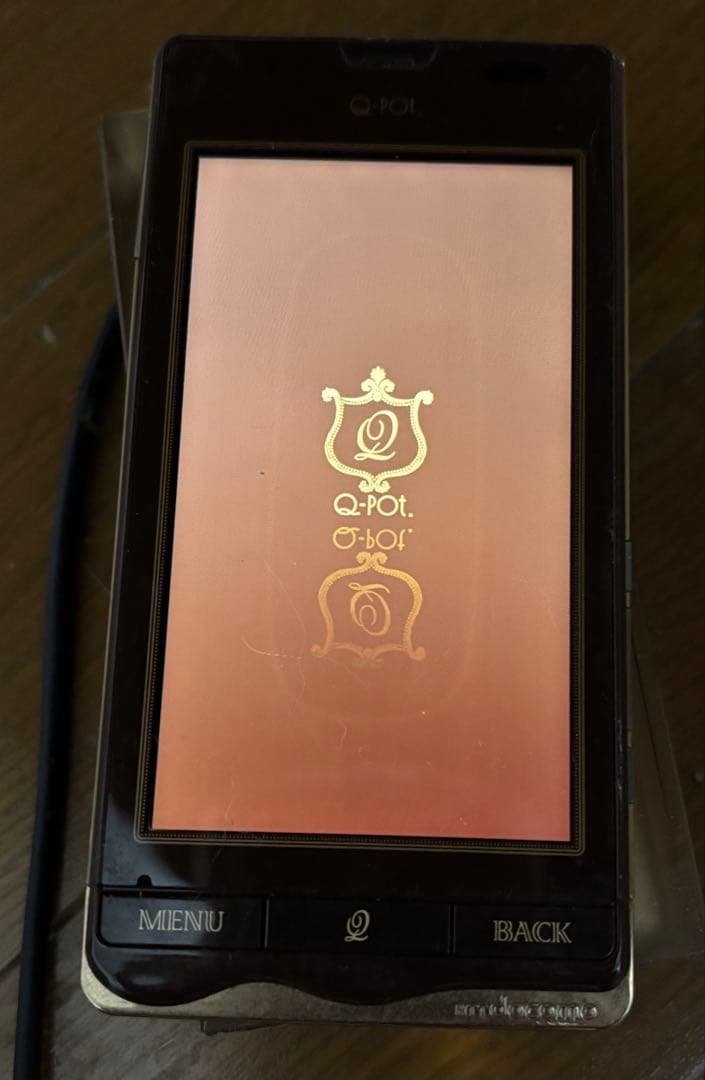 Q-pot.スマートフォン　チョコレート