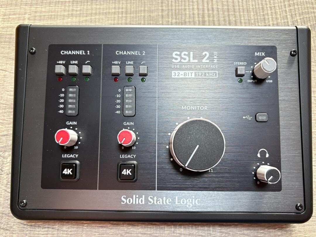SSL2 MK2 USBオーディオインターフェイス