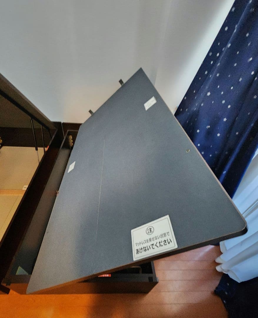 ま*ー様 シングルベッドフレーム ヘッドレス よこ開き 深型 送料込