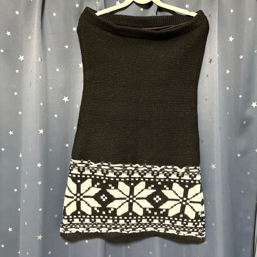 Darich ダーリッチ ノルディックパネルニットミニワンピース(明日まで値下)