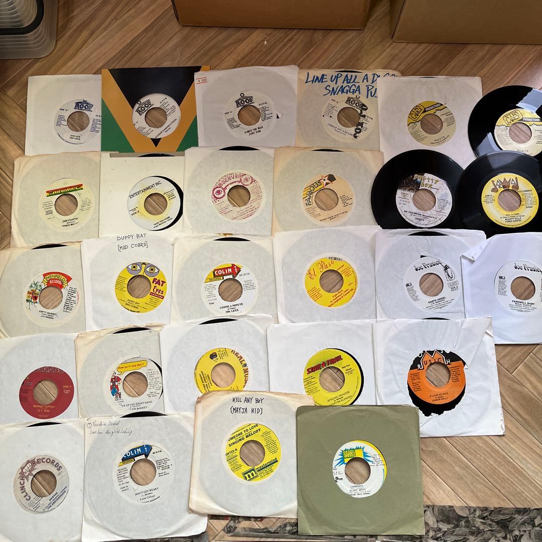 247枚！レゲエ　7インチレコード　まとめ売り　no.2