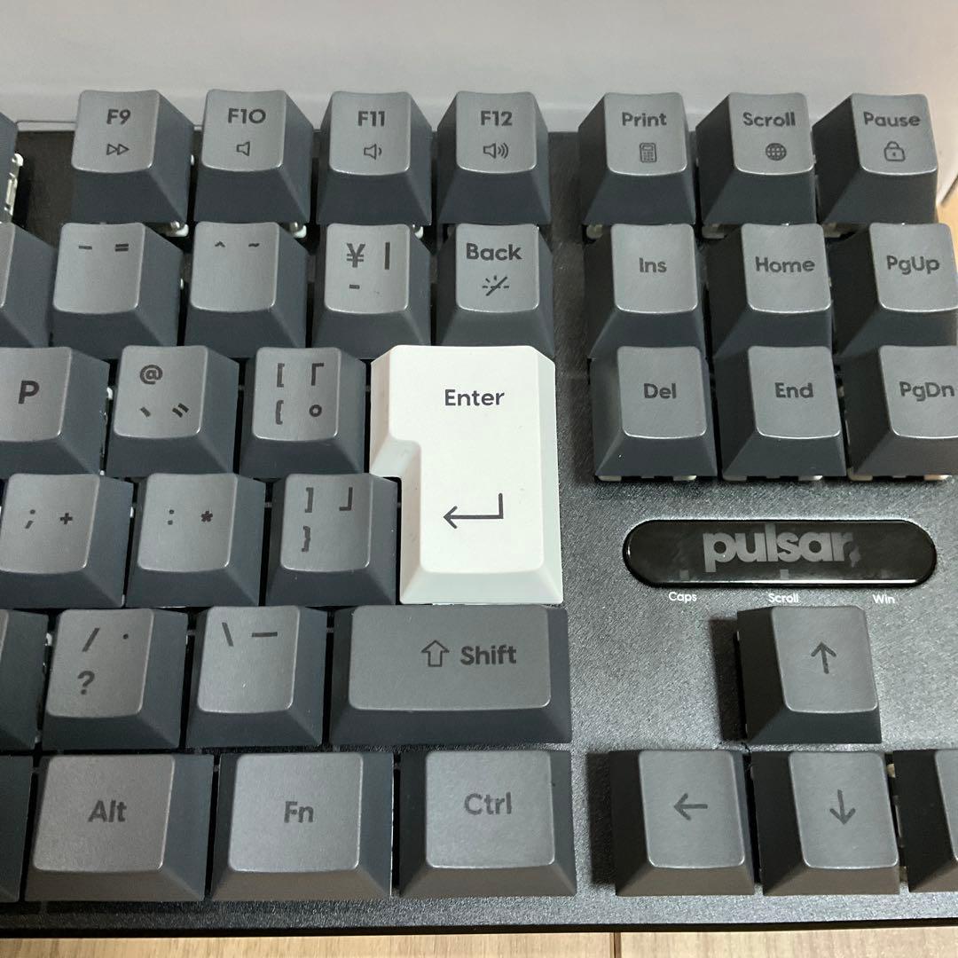 【美品】Pulsar PCMK 2 HE TKL 日本語配列キーボード