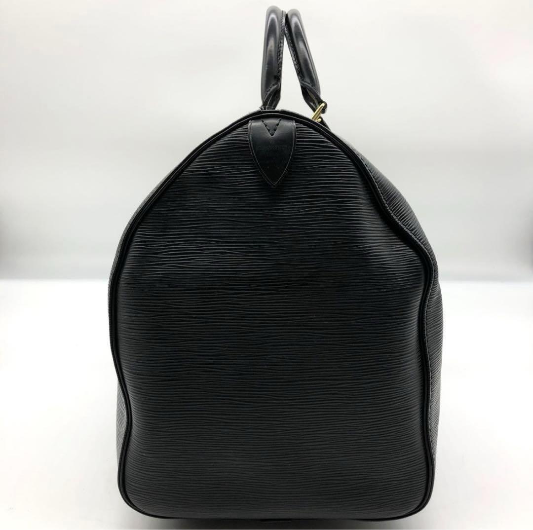 【美品】ルイヴィトン エピ キーポル50 ボストンバッグ ブラック