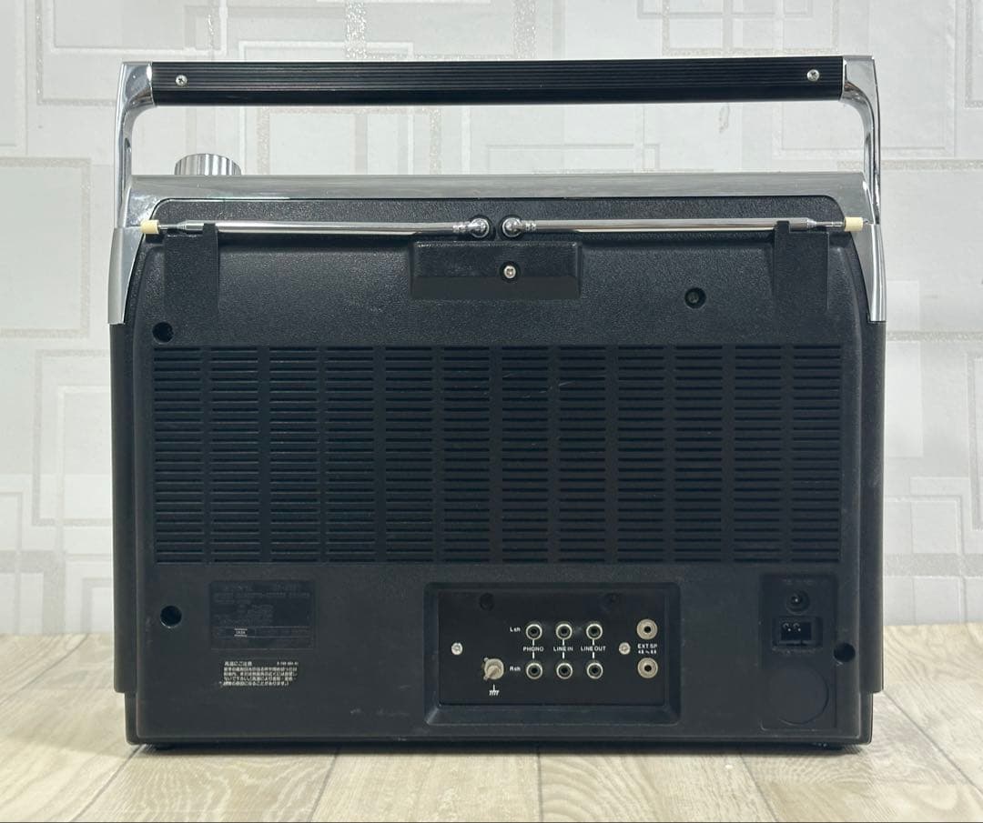 動作品 ソニー SONY CF-3800 最高級ステレオラジカセ 昭和名機ラジオ