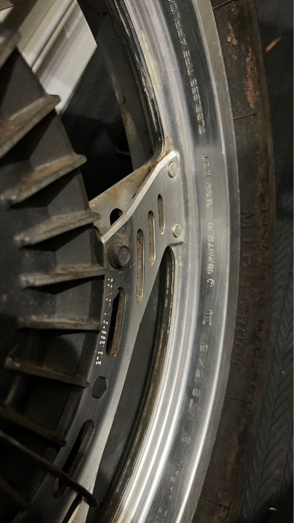 【さらに大幅値下げ！】CBX400F 純正ホイールセット