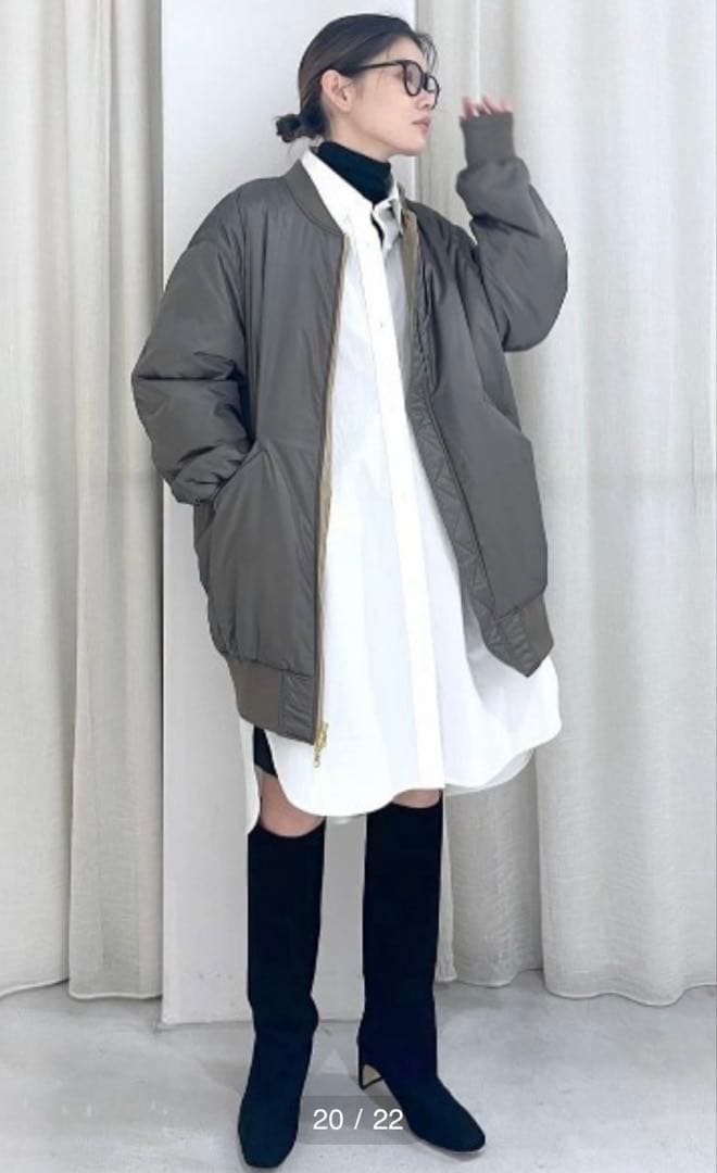 バビロン 定価2,3万 ゆったり上質コットンオーバーサイズシャツ 日本製