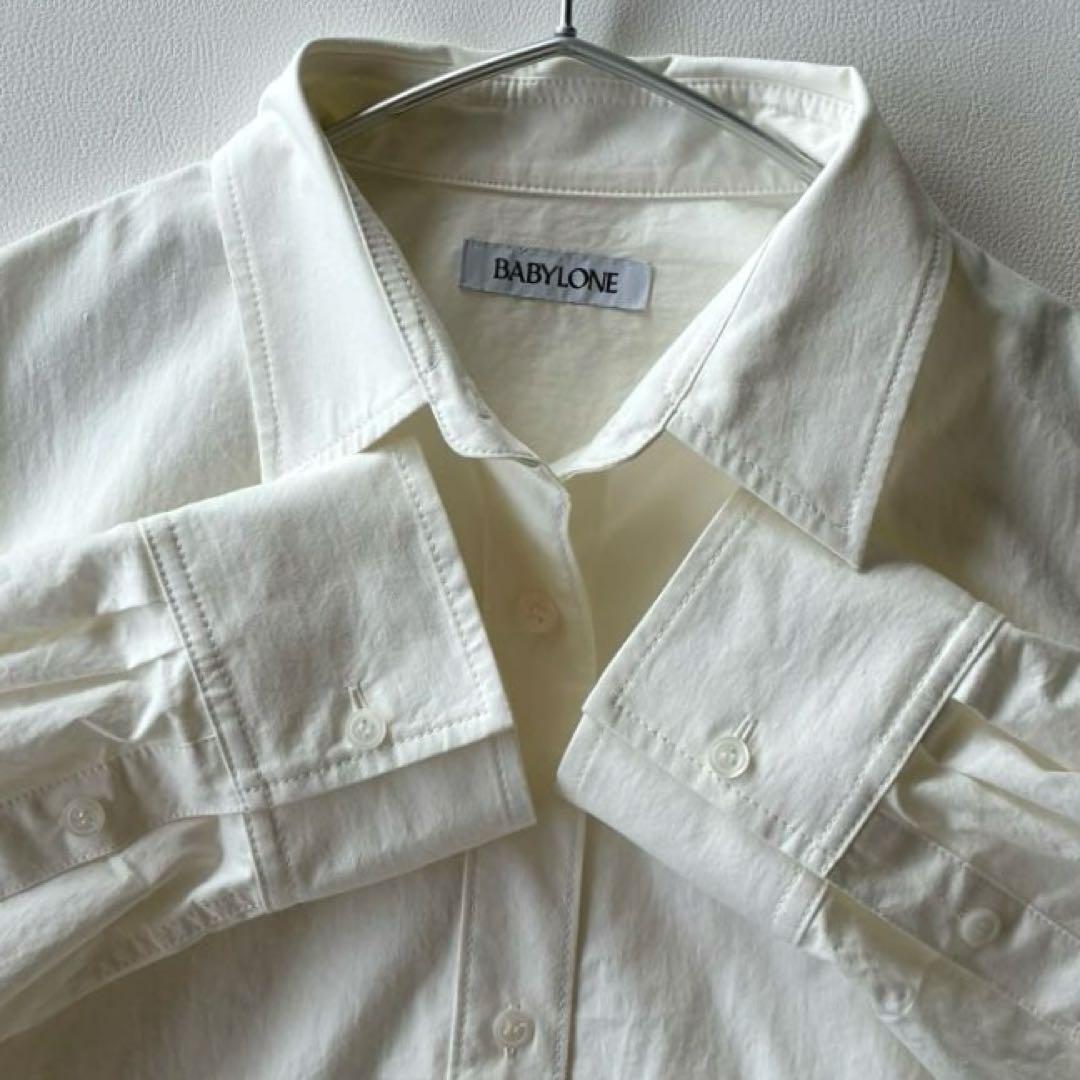 バビロン 定価2,3万 ゆったり上質コットンオーバーサイズシャツ 日本製