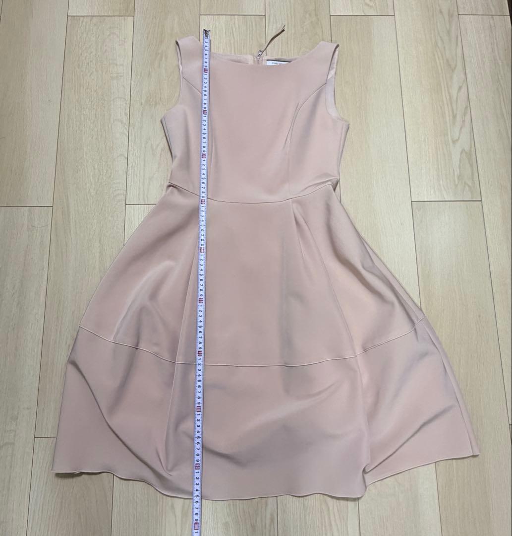 【美品・タグ付き】FOXEY フォクシーピンク　ノースリーブワンピース　40