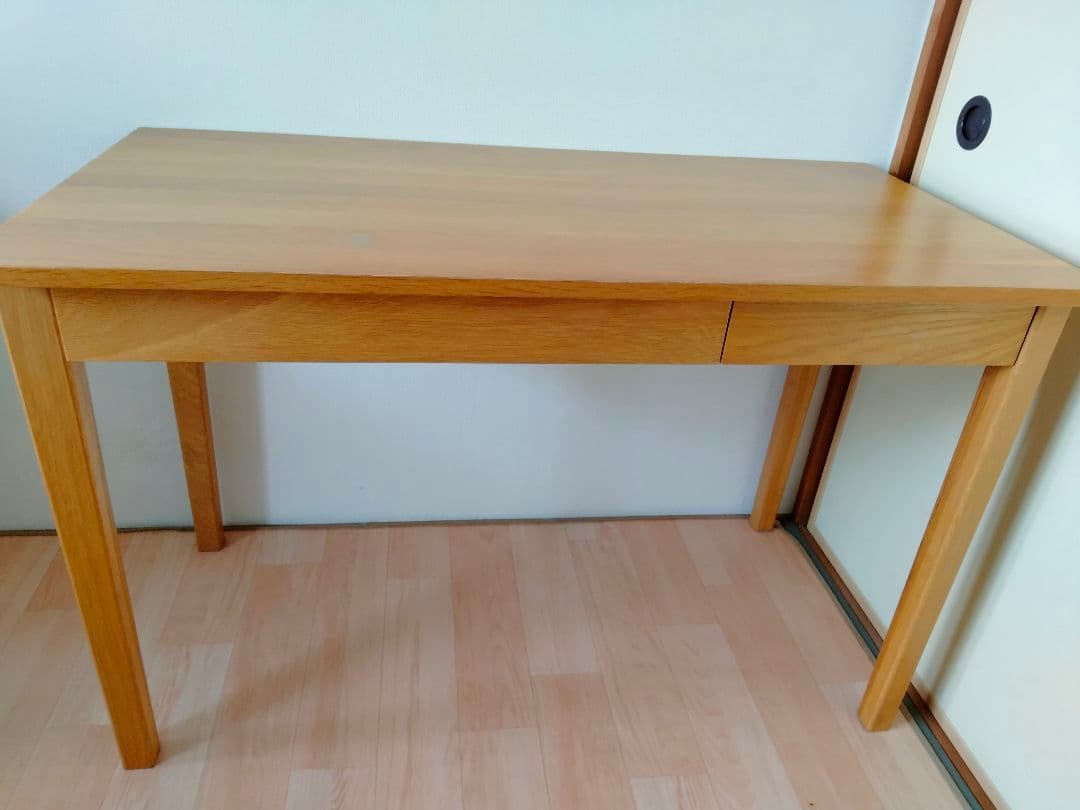 【無印良品】学習机　木製デスク 引取限定