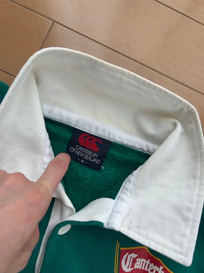Canterbury ラガーシャツ Mサイズ　トレーナー