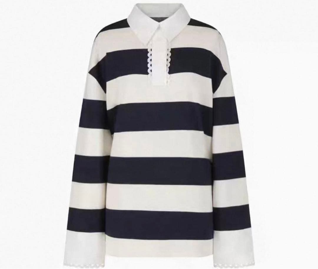 ラスト1点発送Bibiy. FRANCINE RUGBY TOP ビビィ