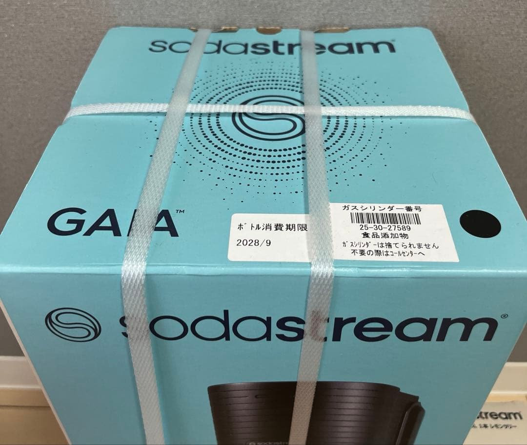 【新品未開封】sodastream GAIA 炭酸水メーカー　ソーダストリーム