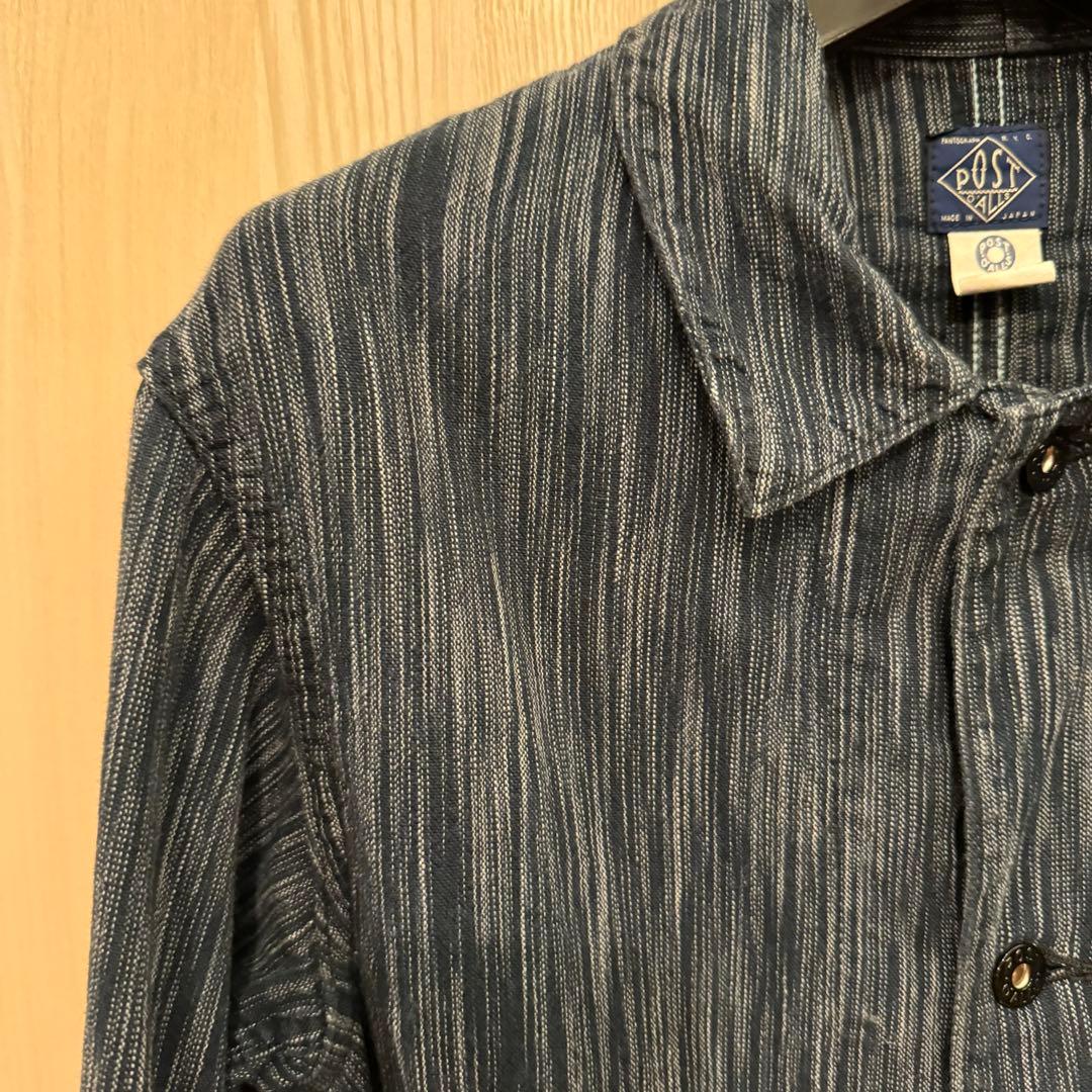 POST OʼALLS (ポストオーバーオールズ) イカット　レイルローダー