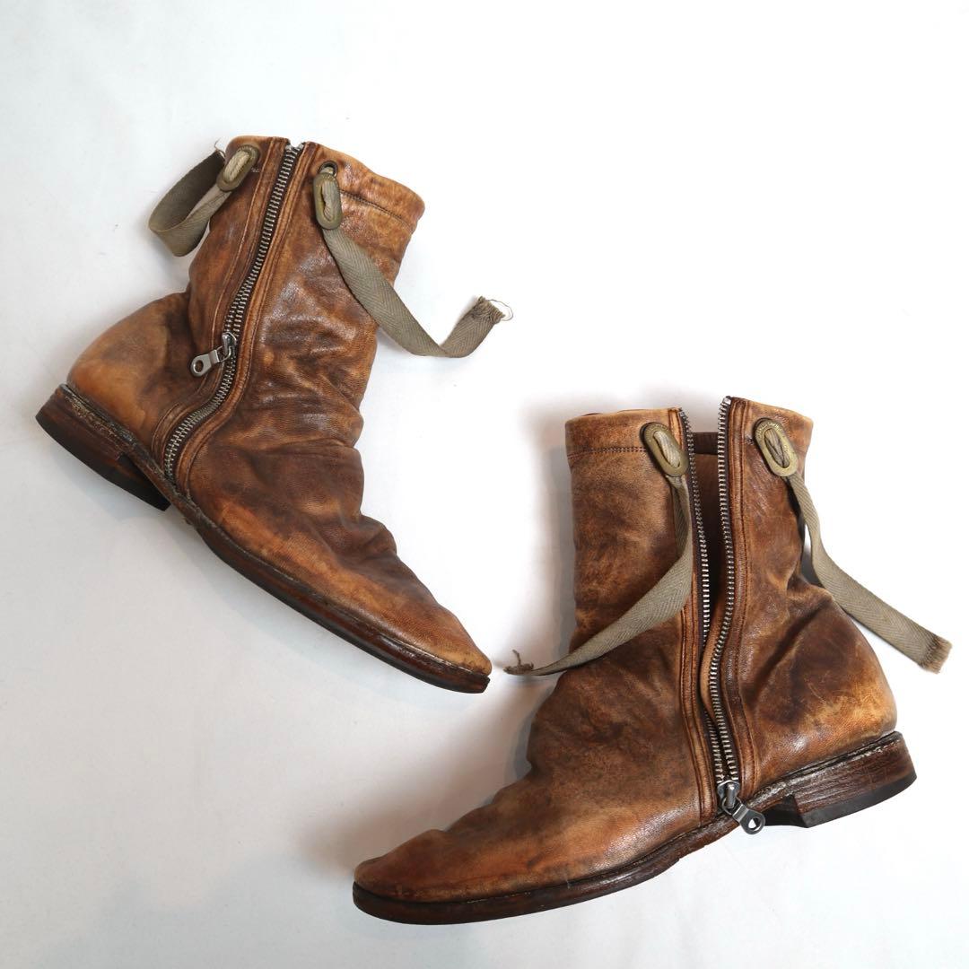 靴 00s mihara yasuhiro side zip boots