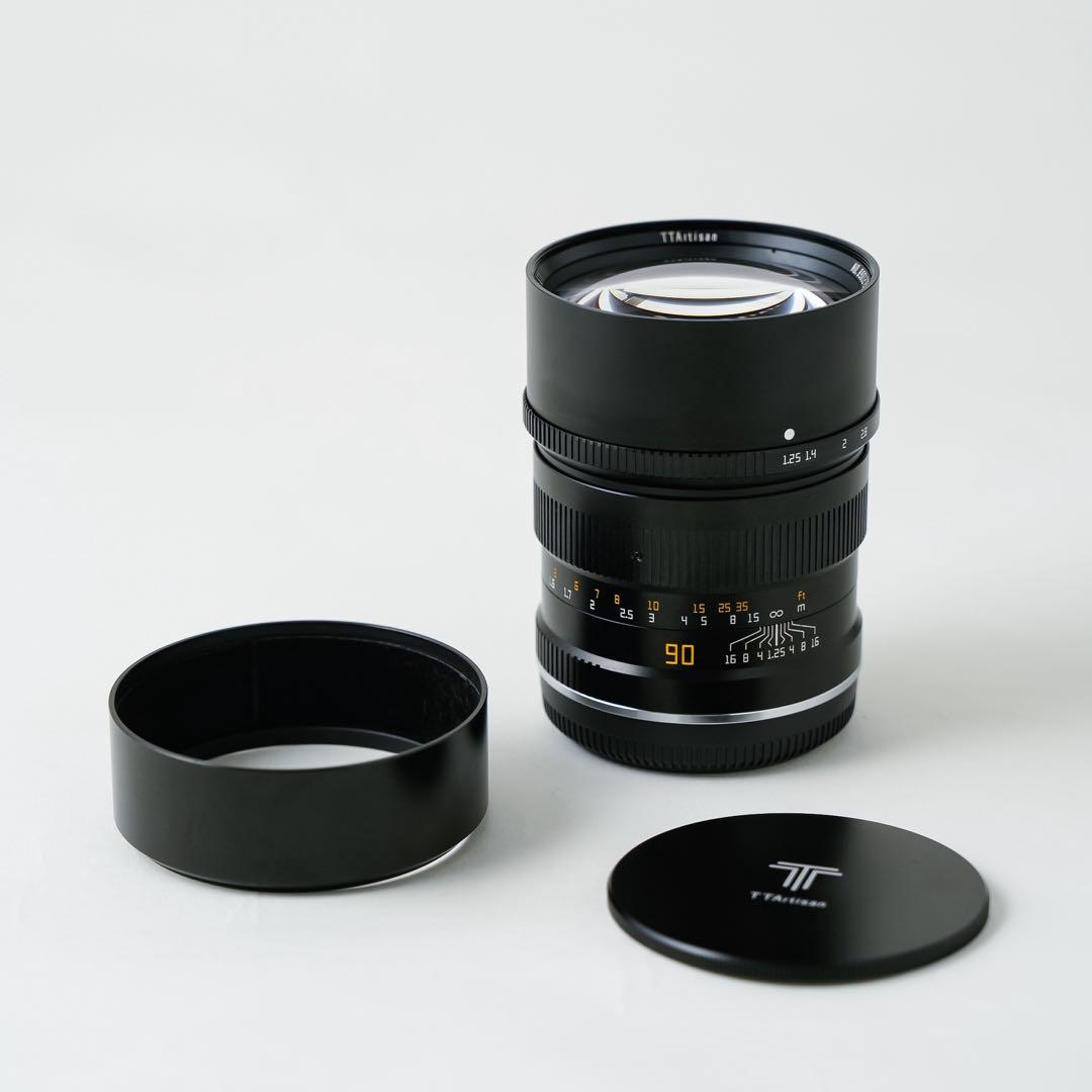 美品 TTArtisan 90mm F1.25 GFXマウント