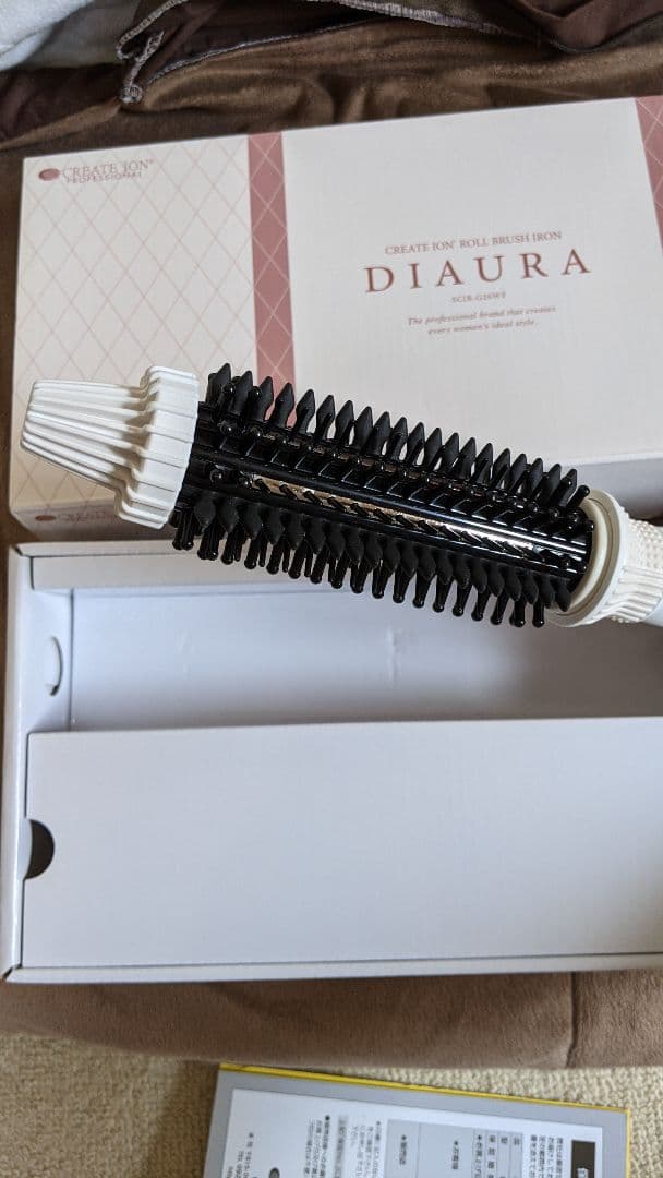 クレイツイオン　ロールブラシアイロン ディオーラ26mm