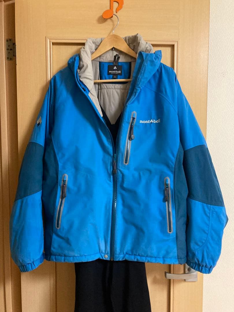 mont-bell モンベル　スキーウェア 上下セット　　メンズ