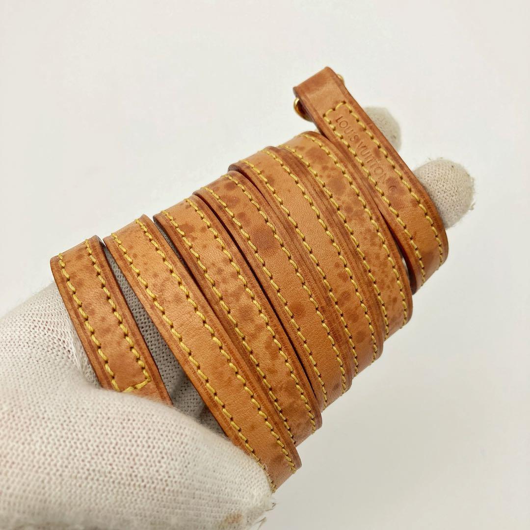 ルイヴィトン ショルダーストラップ ベルト 肩紐 ヌメ革 レザー 紐 バッグ