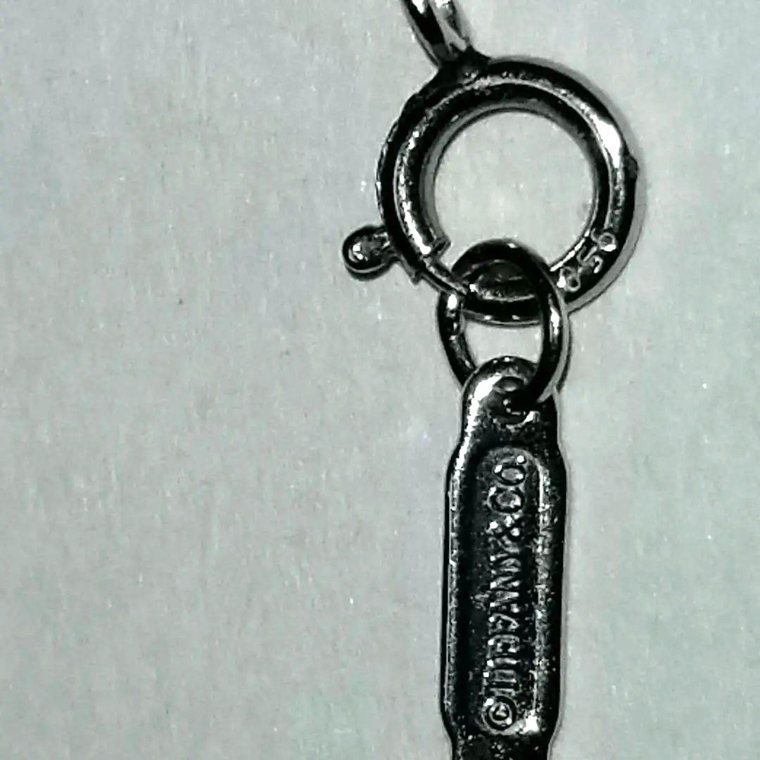 【K】ティファニー　サークレットプラチナネックレス