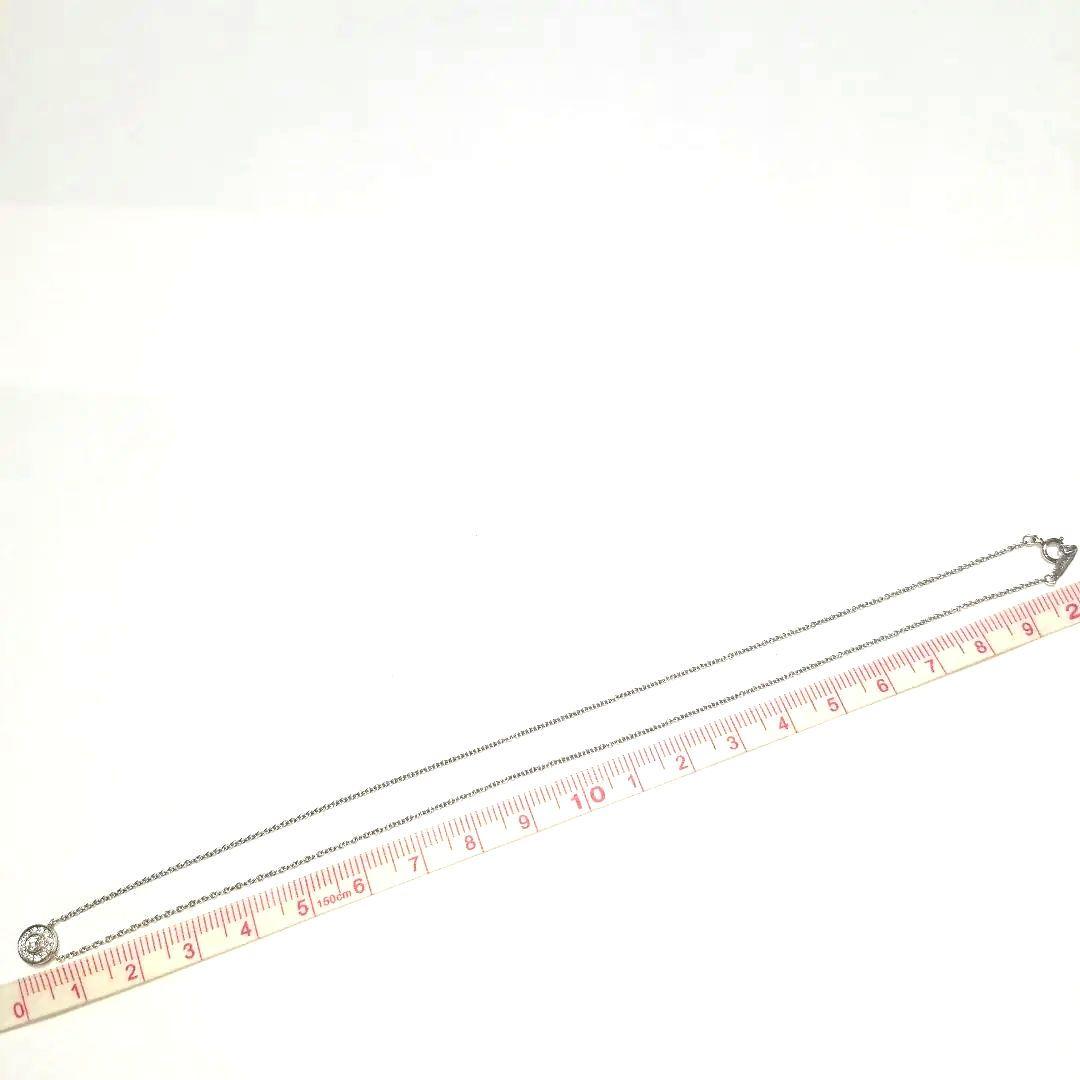 【K】ティファニー　サークレットプラチナネックレス