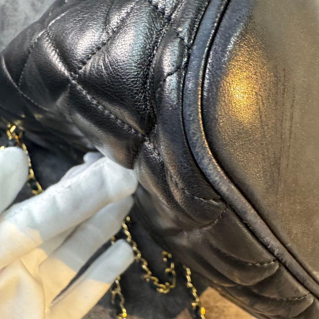 シャネル CHANEL マトラッセ チェーントートバッグ ココマークチャーム