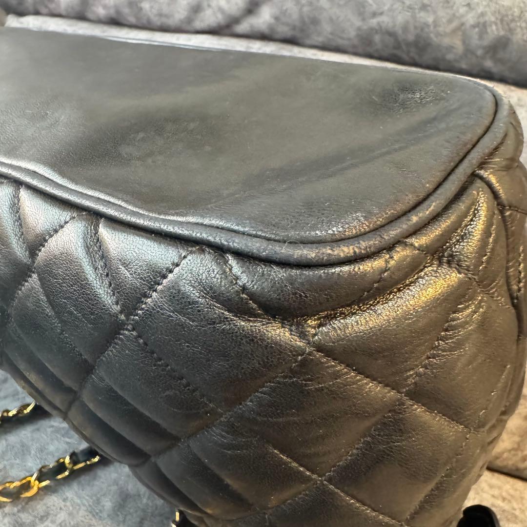 シャネル CHANEL マトラッセ チェーントートバッグ ココマークチャーム