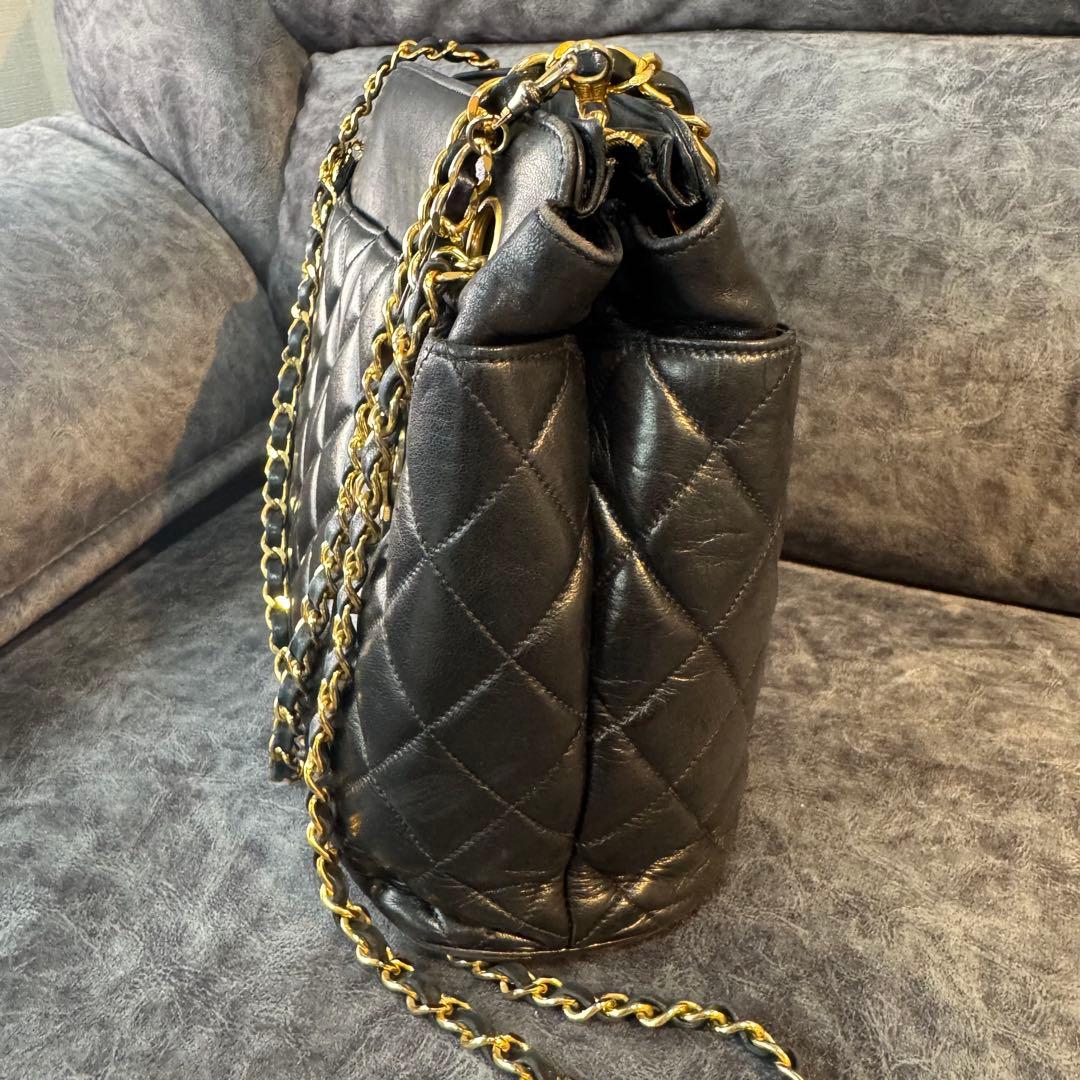 シャネル CHANEL マトラッセ チェーントートバッグ ココマークチャーム