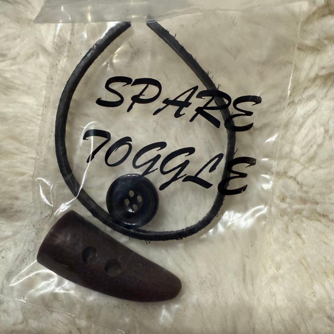 新品/英国製 グローバーオール ダッフルコート 38 チャコール 裏地チェック