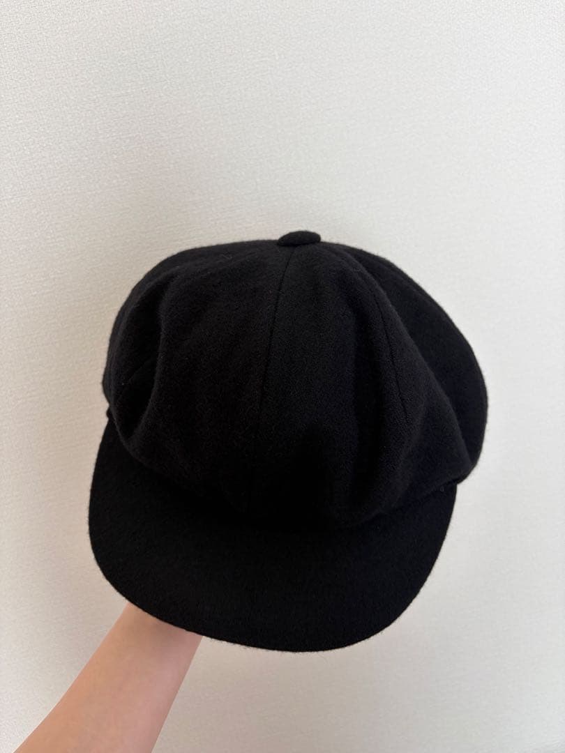 帽子 KIJIMA TAKAYUKI MELTON CASQUETTE