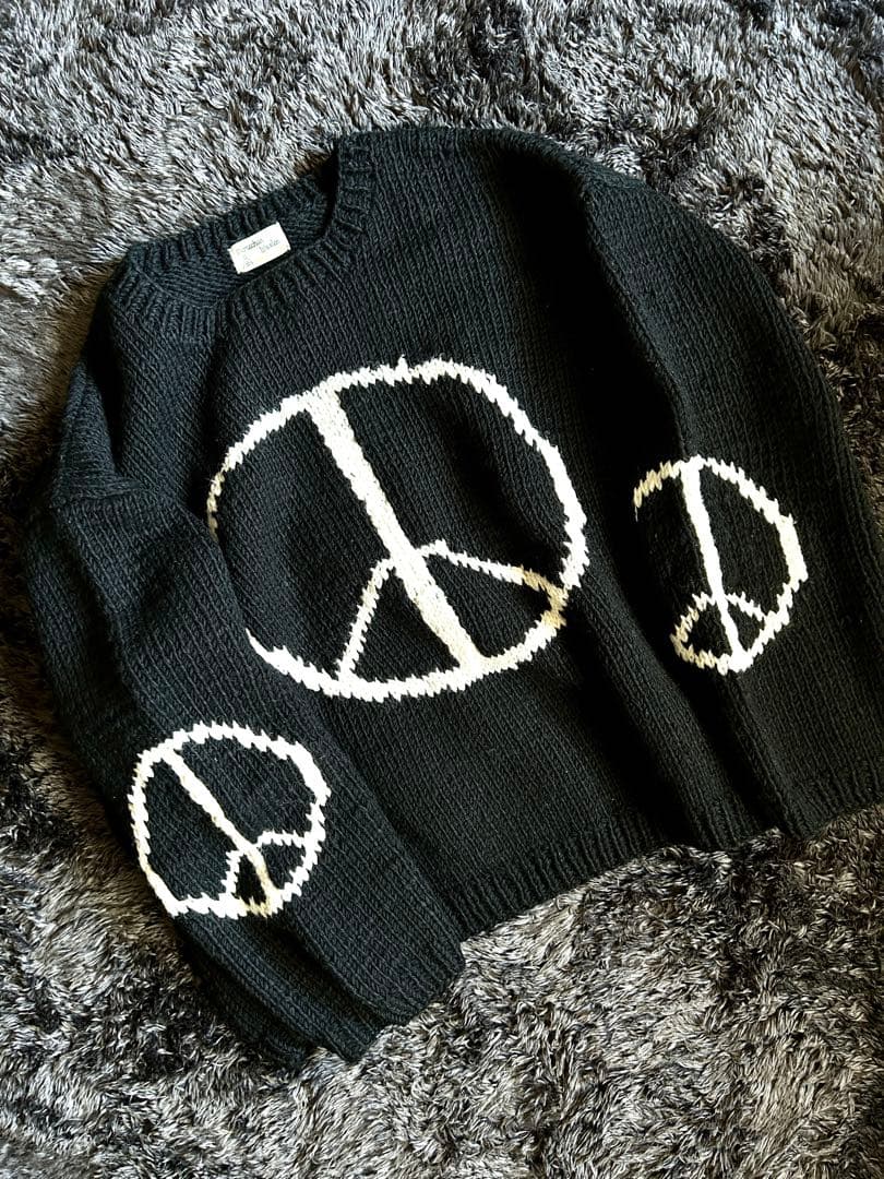 Hiroさん　MacMahon Knitting Mills ピースマークニット