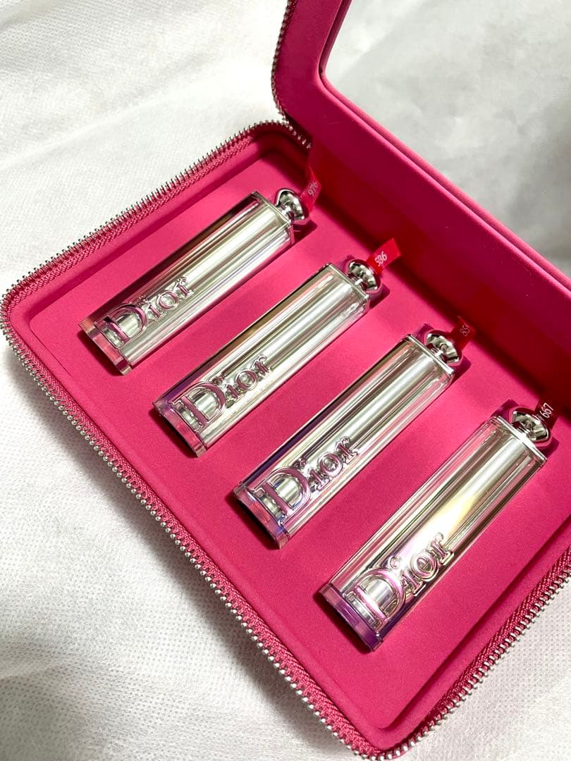 【限定品・未使用】ディオール アディクト ステラー シャイン ピンクセット