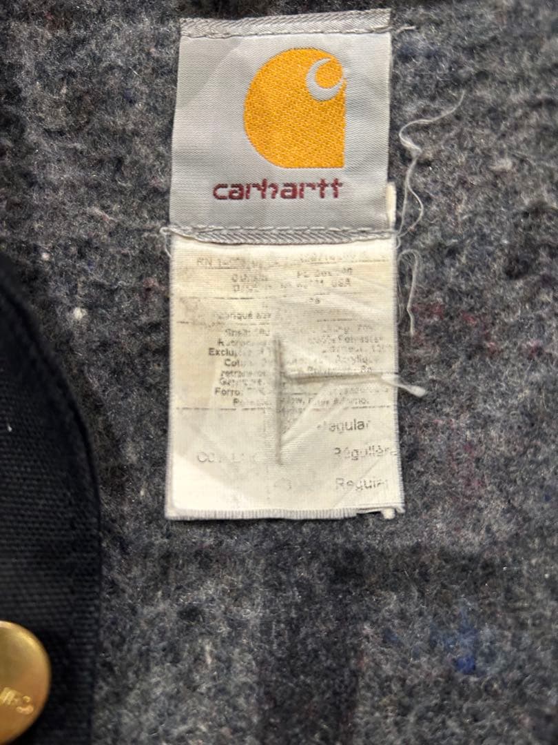 カーハート　CARHARTT ミシガンチョアコート　ブラック