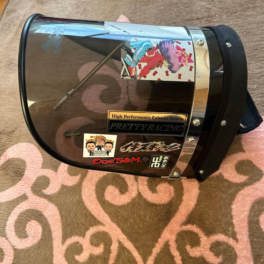 アサヒ風防　黒