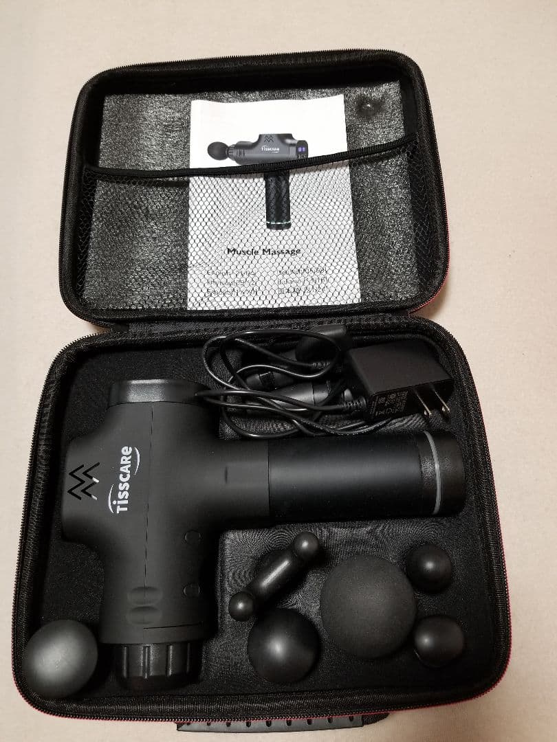 20階段調整 ８種類アタッチメント 全身対応  充電式 収納ケース付き