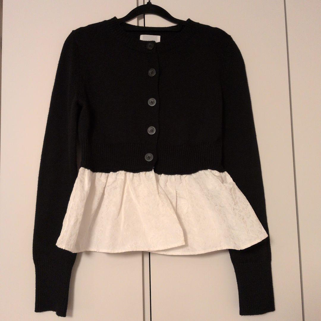 【OHGA】ohga♡オーガ♡ぺプラムニットカーディガン