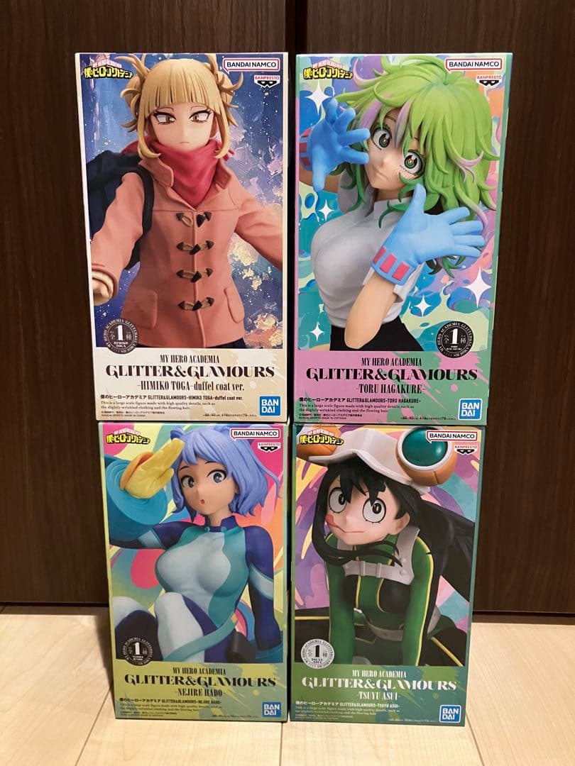 僕のヒーローアカデミア GLITTER &GLAMOURS 4点セット
